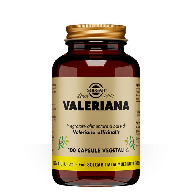 Solgar Valeriana Integratore per il Rilassamento 100 Capsule Vegetali
