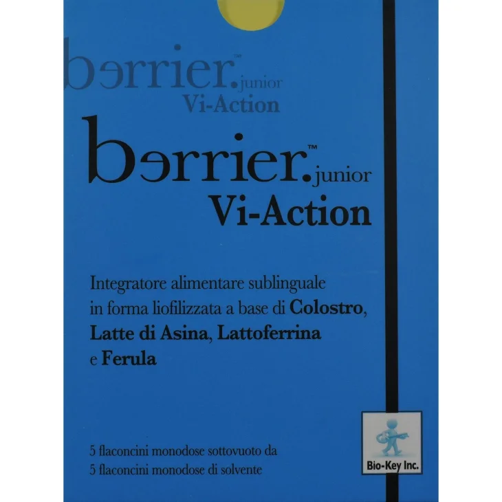 Berrier Vi-Action Junior Integratore Sistema Immunitario 5 flaconcini