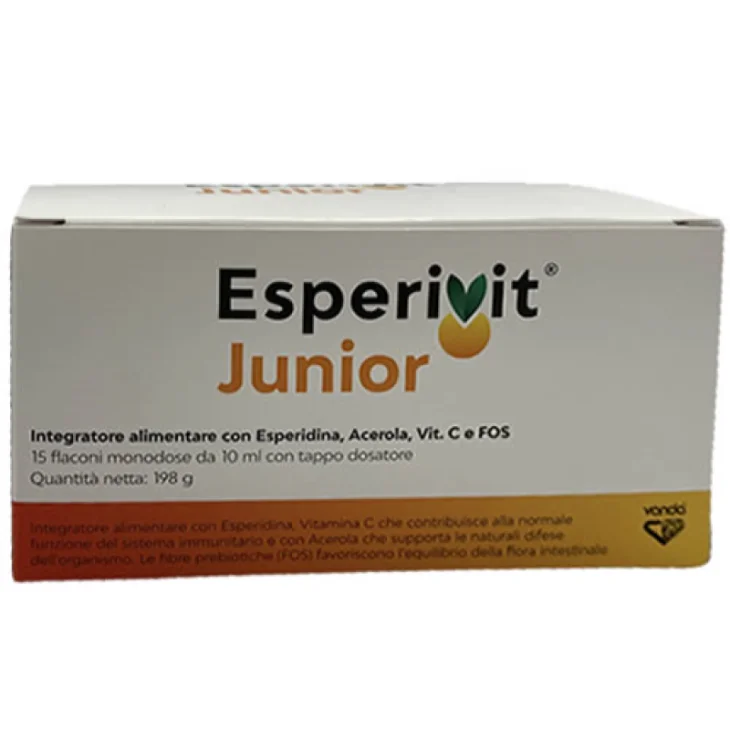 Espervit Junior Integratore per le Difese Immunitarie per Bambini 15 flaconcini