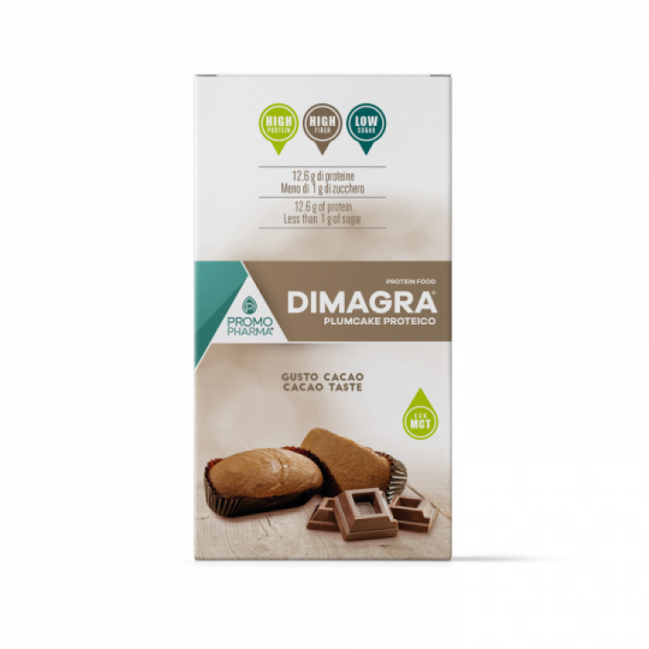 Dimagra Plumcake Proteici Cioccolato 4 porzioni