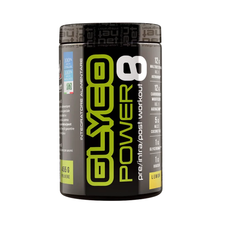 Net Integratori Glycopower 8 Integratore Carboidrati 455 g