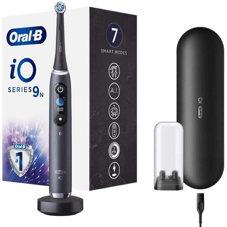 Oral-B iO SERIES 9 Black Spazzolino Elettrico