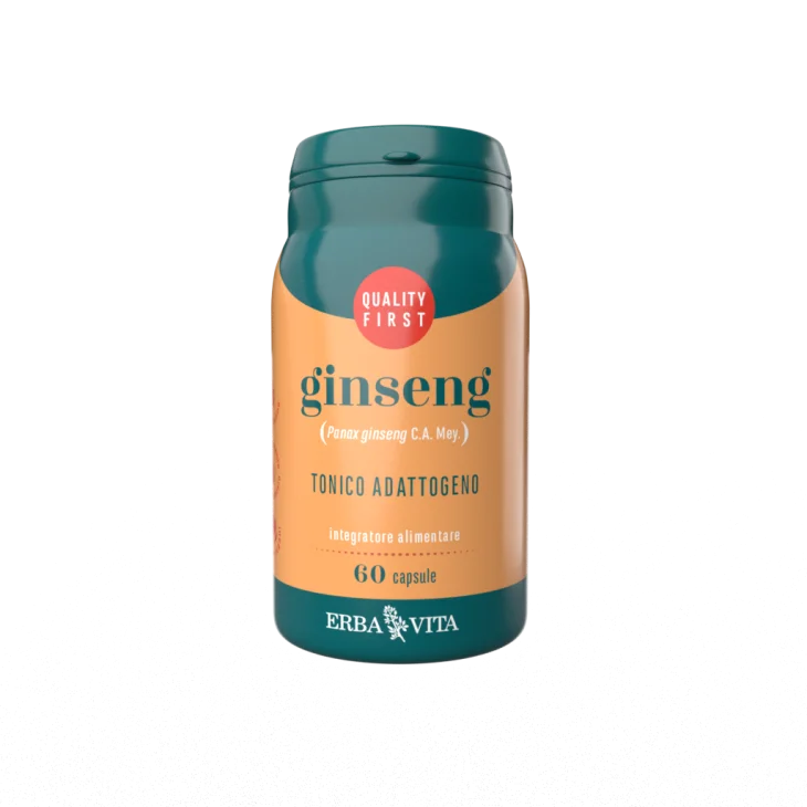 Erba Vita Ginseng Integratore Tono ed Energia 60 capsule