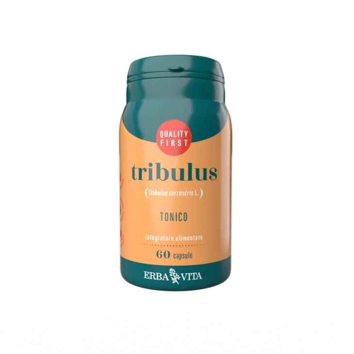 Erba Vita Tribulus Terrestris Integratore Energetico 60 capsule