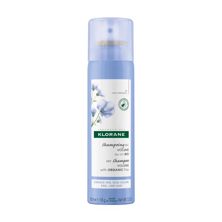 Klorane Shampoo Secco Volume al Lino BIO 150ml