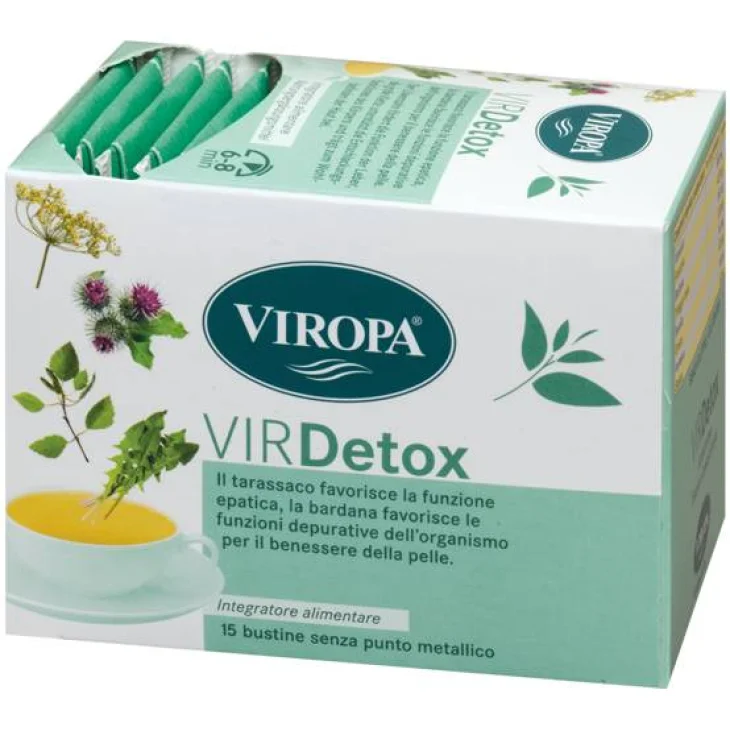 Viropa Virdetox Tisana Depurativa 15 Bustine