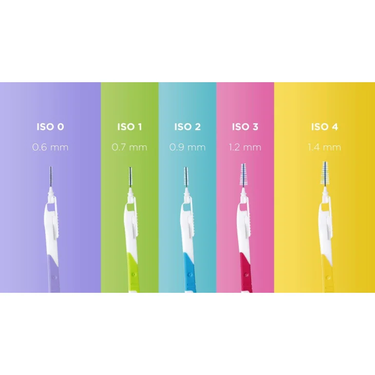 Gum Bi-Direction Iso 0 Scovolino 0,6 mm 6 Pezzi