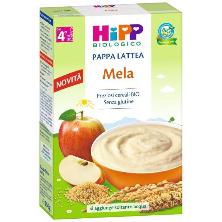 Hipp Bio Pappa Lattea Mela 250 G