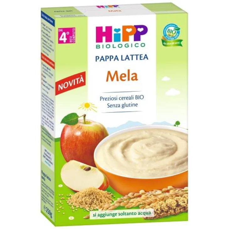 Hipp Bio Pappa Lattea Mela 250 G