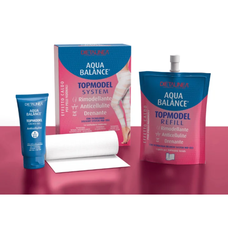 Dietalinea Aqua Balance Topmodel System Effetto Caldo Snellente Rimodellante