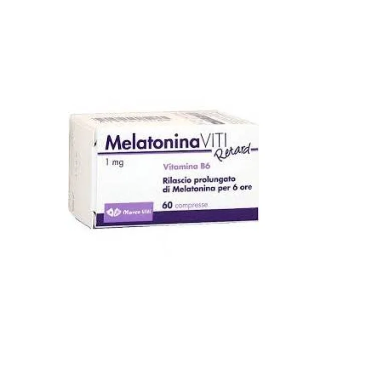 Marco Viti Melatonina Viti Retard 1 mg 60 Compresse