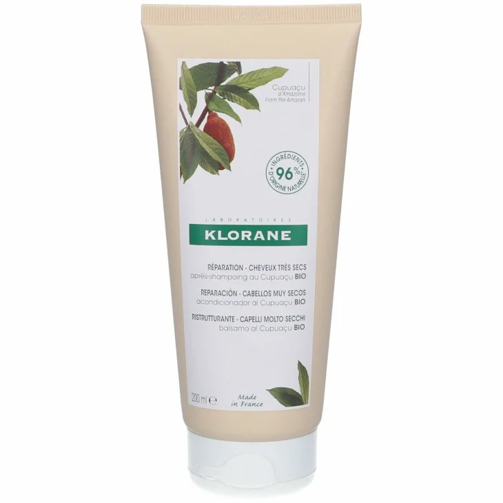 Klorane Balsamo al Cupuacu Bio Capelli Secchi 200 ml