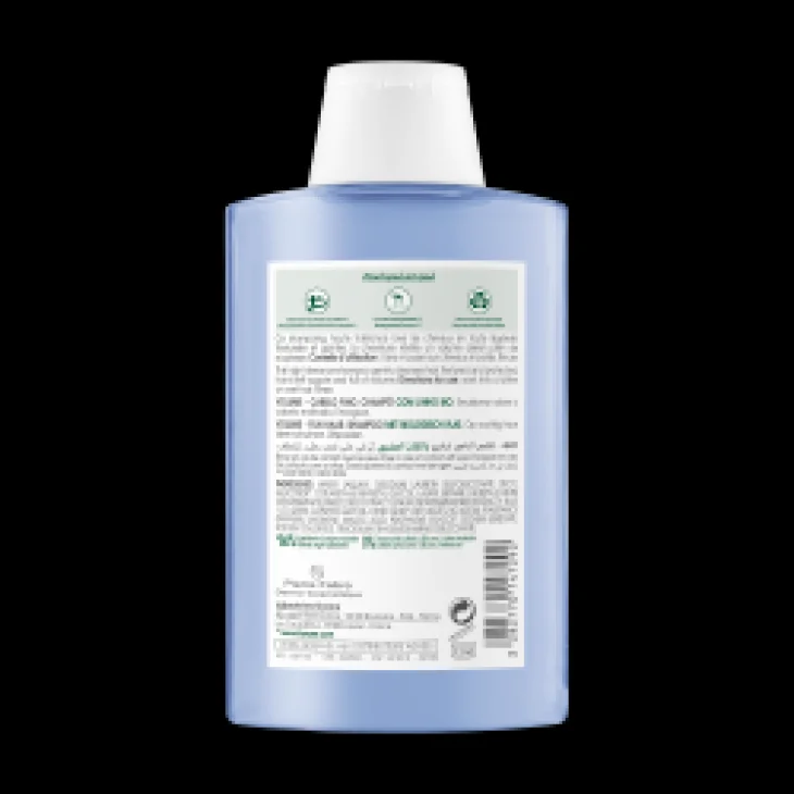Klorane Shampoo Alle Fibre Di Lino Bio Capelli Fini E Sottili 200 ml