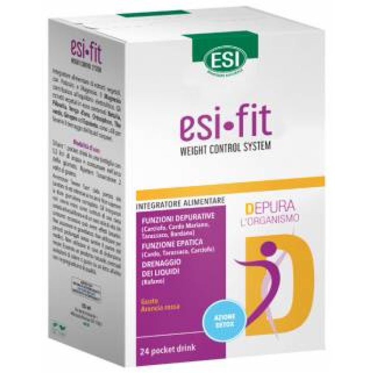 Esi Fit Depura Integratore Depurativo Drenante 24 Pocket Drink