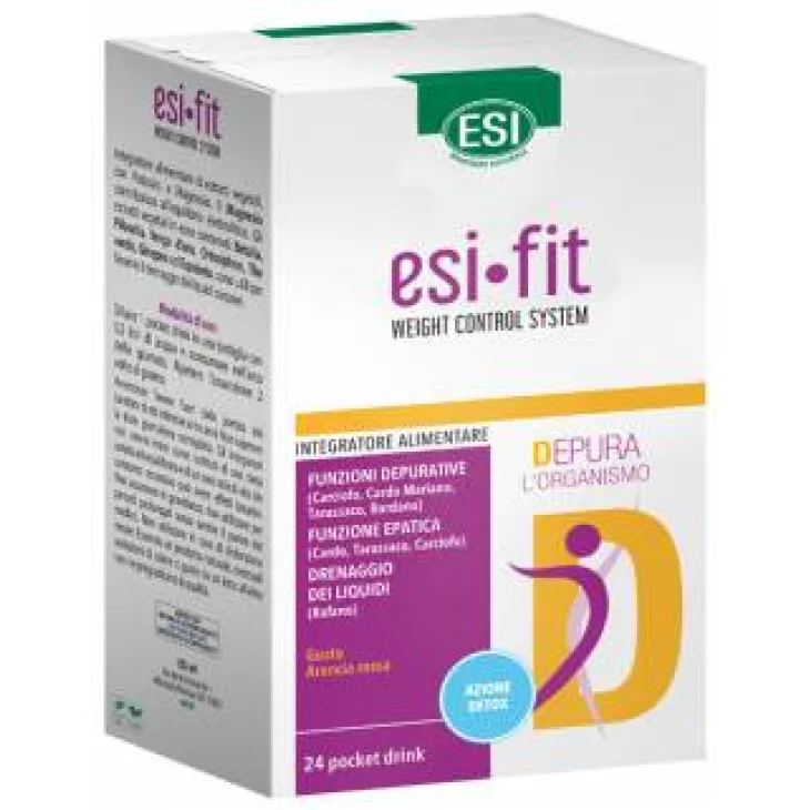 Esi Fit Depura Integratore Depurativo Drenante 24 Pocket Drink