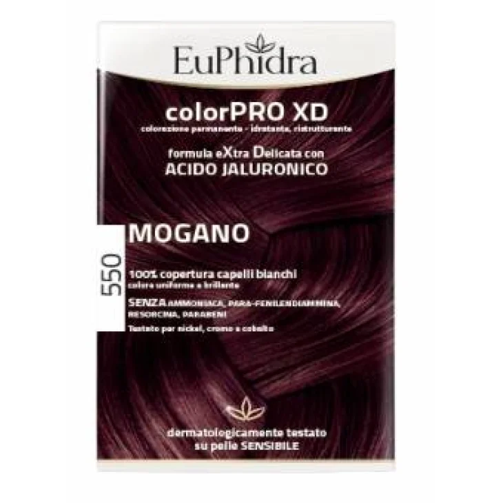 Euphidra Colorpro XD Gel Colorante Capelli 550 Mogano