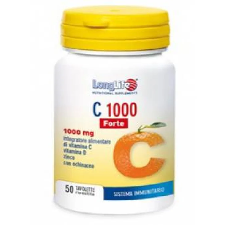 Longlife C  Integratore Vitamine e Minerali 1000 50 Tavolette