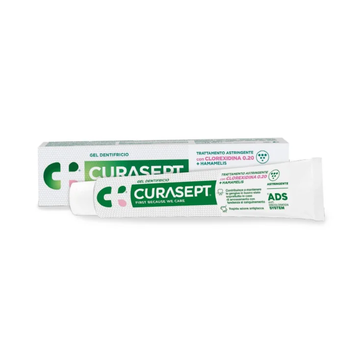 Curasept Gel Dentifricio Ads Dna Trattamento Astringente 75Ml
