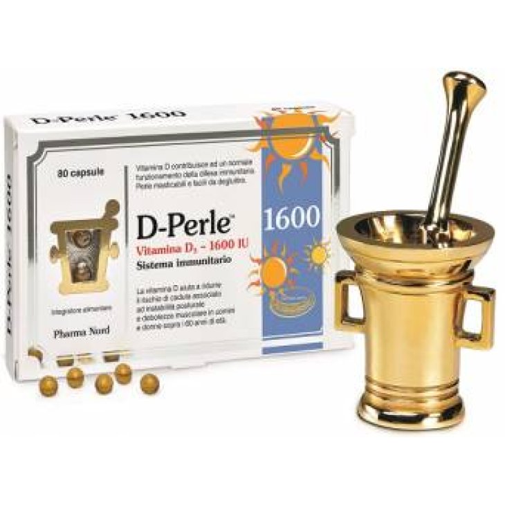 D-Perle 1600 Integratore Difese Immunitarie 80 capsule