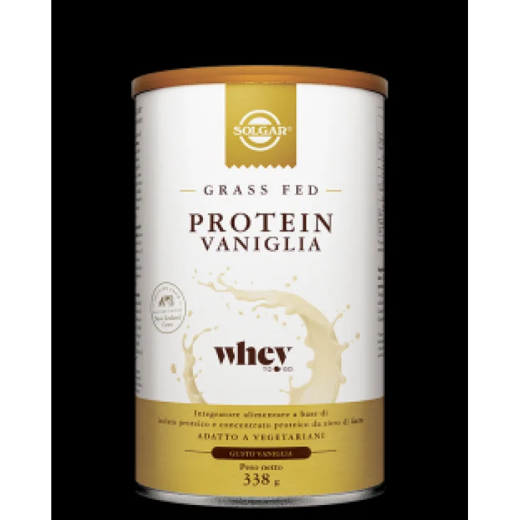 Solgar Protein Vaniglia Integratore Proteico 378 G