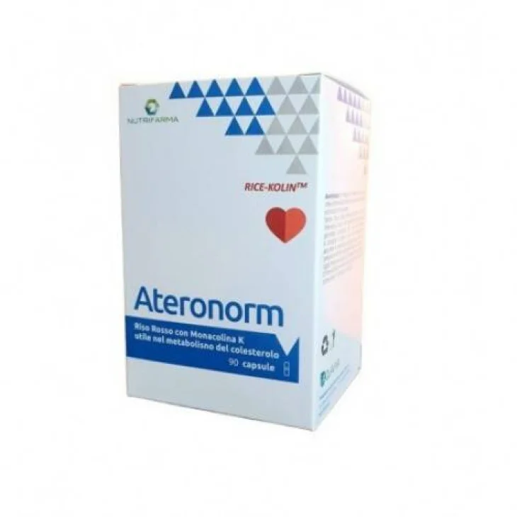 Nutrifarma Ateronorm Integratore per il Colesterolo 90 capsule