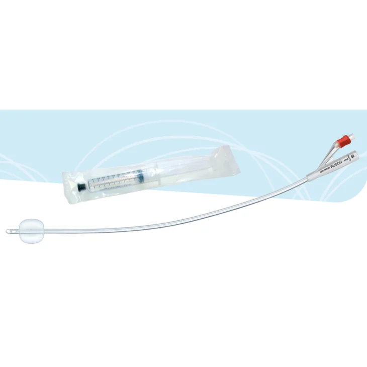Brillant Plus AcquaFlate Catetere Vescicale A Permanenza 2 Vie Silicone Ch 16 Punta Tiemann