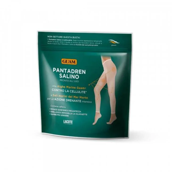 Guam Pantadren Salino + 2 Buste Liquido Ricarica + Pantalone Effetto Sauna