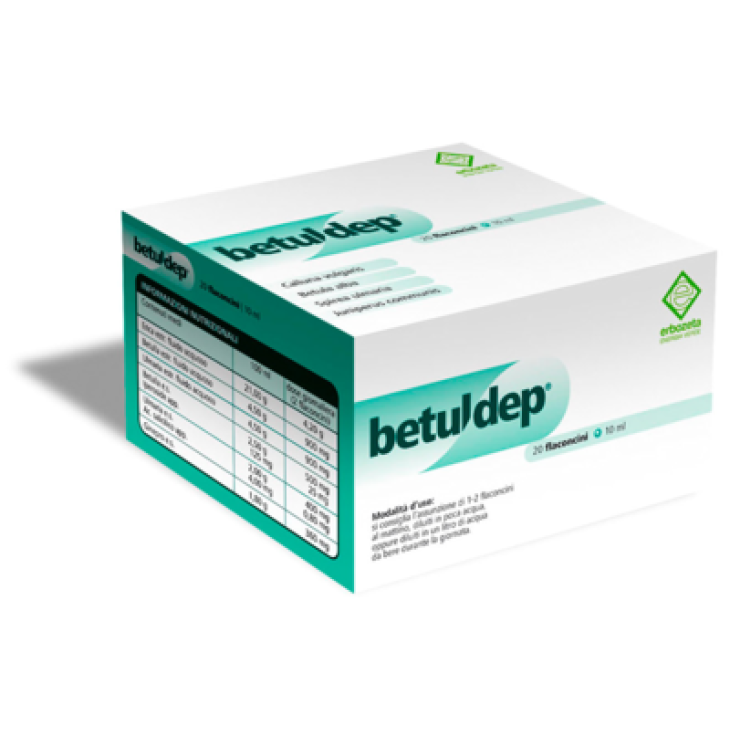 Erbozeta Betuldep Integratore Drenante 20 flaconcini