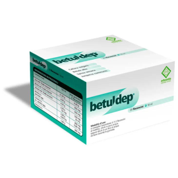 Erbozeta Betuldep Integratore Drenante 20 flaconcini