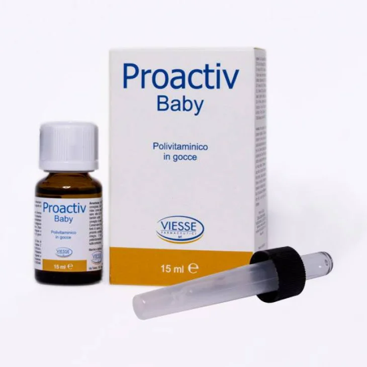 Proactiv Baby Integratore Ossa e Denti Gocce 15Ml