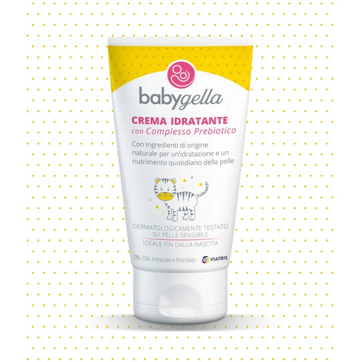 Babygella Crema Idratante con Complesso Prebiotico 100 ML