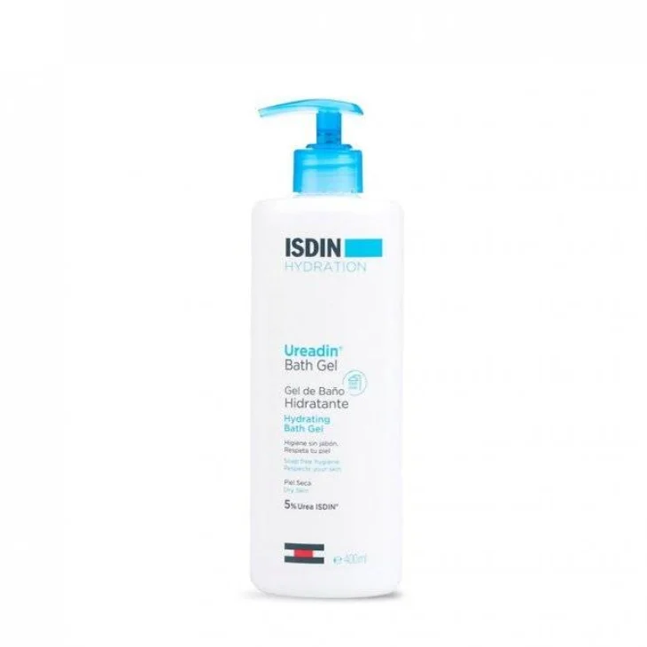 Isdin Ureadin Bath Gel Detergente Idratante Corpo per Pelle Secca 400 ml