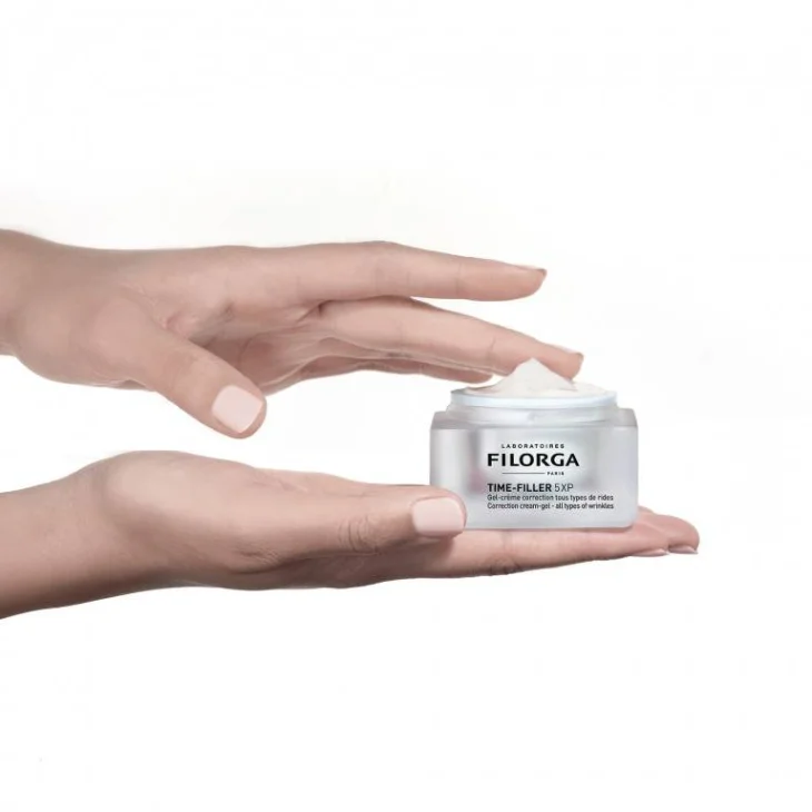 Filorga Time Filler 5 XP Gel Crema Antirughe per Pelle Mista e Grassa 50 ml