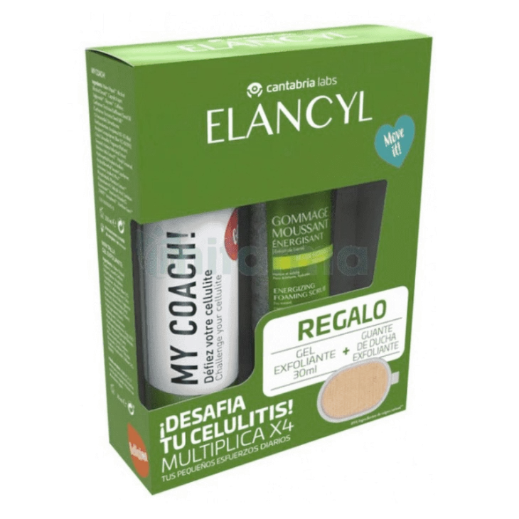 Elancyl Box Promo My Coach Gommage Moussant + Gel