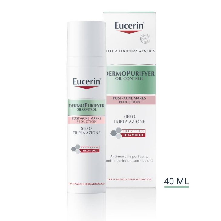Eucerin DermoPurifyer Siero Tripla Azione Contro le Macchie Post Acne 40 ML