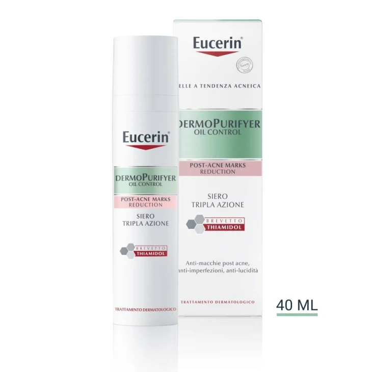 Eucerin DermoPurifyer Siero Tripla Azione Contro le Macchie Post Acne 40 ML