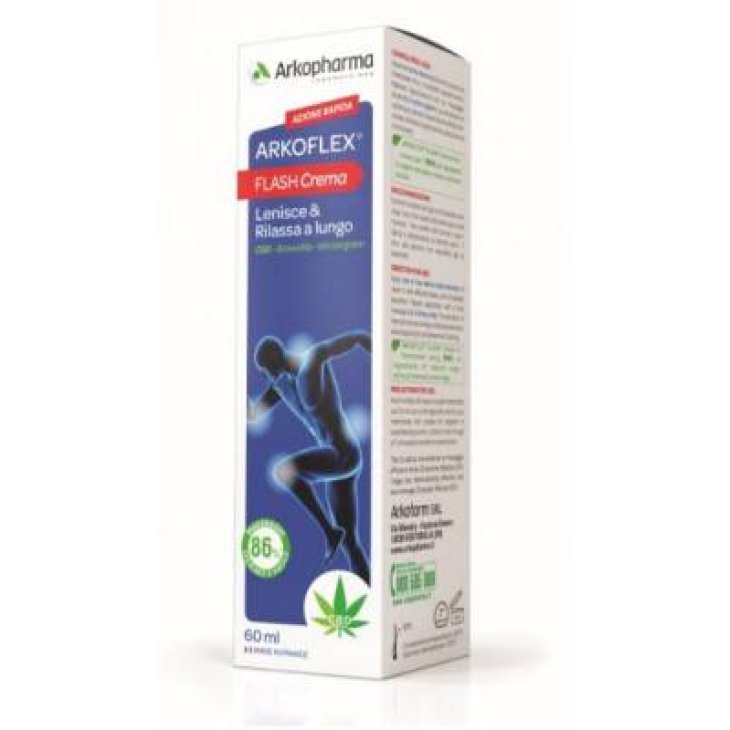 Arkopharma Arkoflex Flash Crema Massaggio Muscoli 60Ml