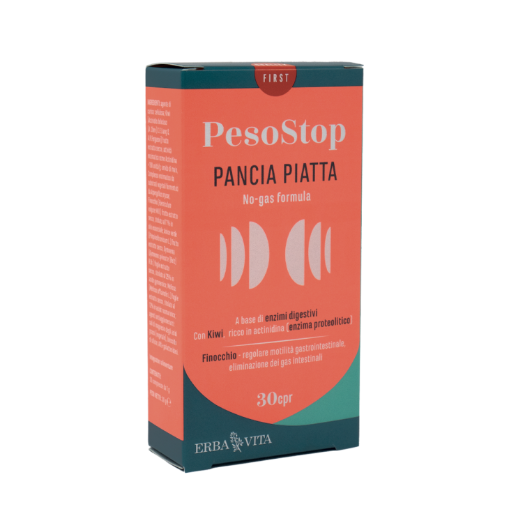 Erba Vita Peso Stop Pancia Piatta Integratore 30 Compresse