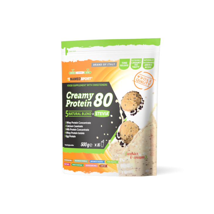 Named Sport Creamy Protein 80 Cookies & Cream 500 G
