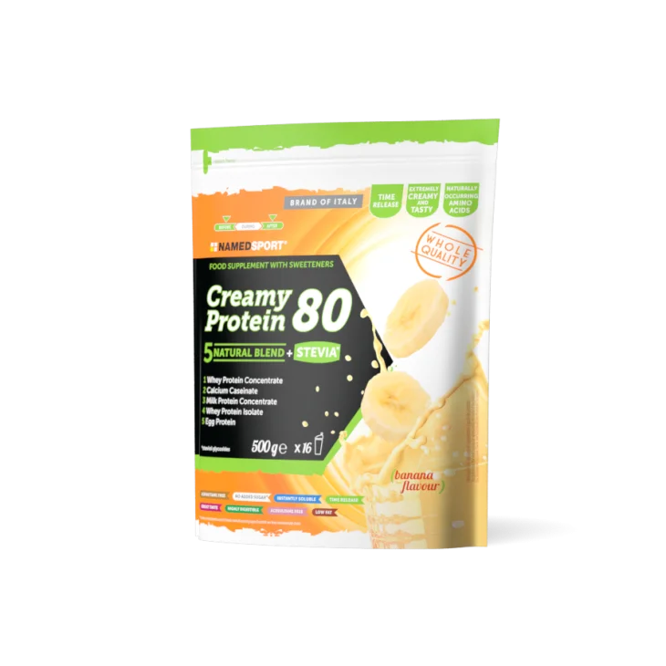 Named Sport Creamy Protein 80 Banana 500 G