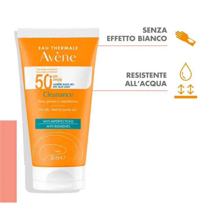 Avène Cleanance SPF 50+ Solare Viso 50 ml