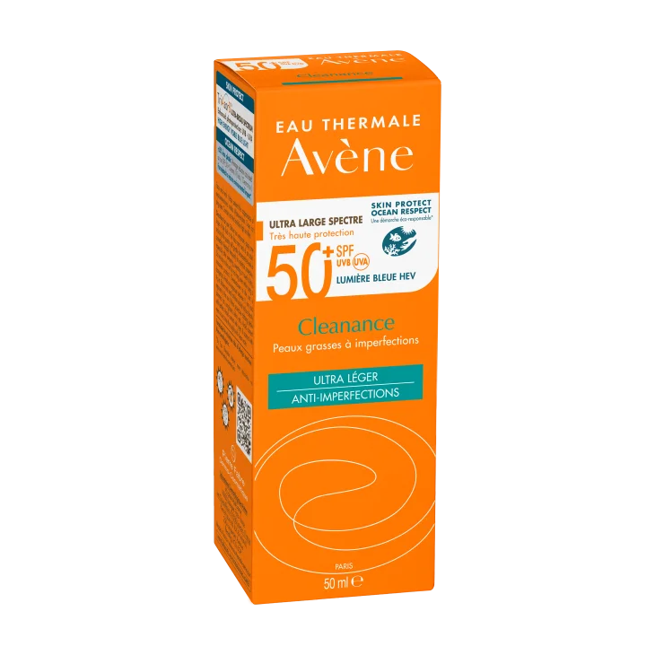 Avène Cleanance SPF 50+ Solare Viso 50 ml