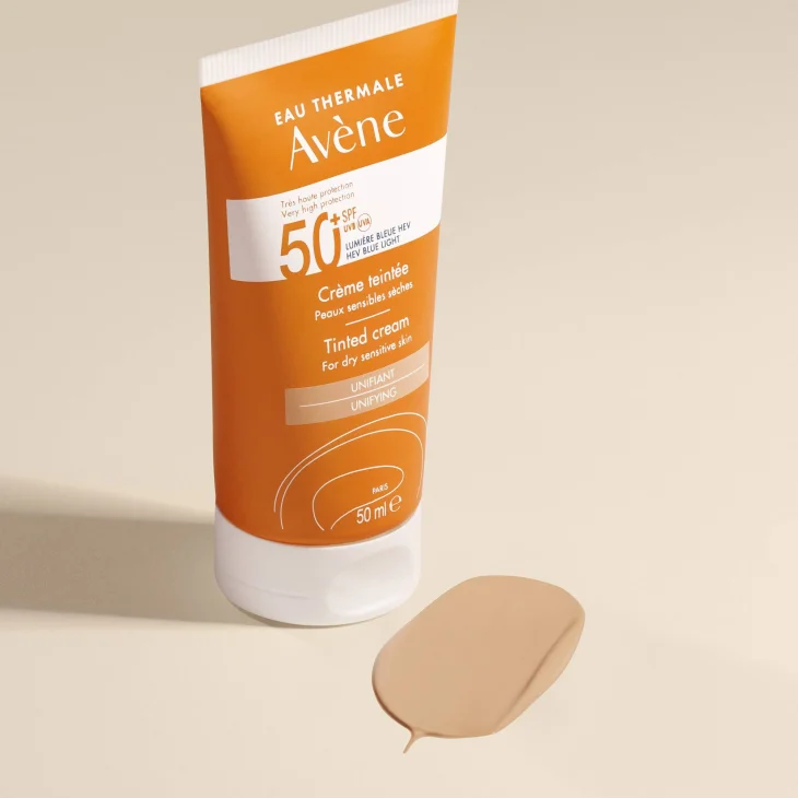 Avène Crema Colorata SPF 50+ Solare Viso 50 ml