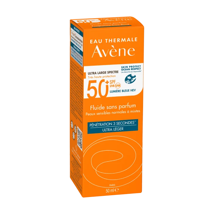 Avène Fluido Senza Profumo SPF 50+ Solare Viso 50 ML
