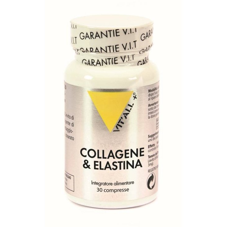 Vit'All + Collagene & Elastina Pelle ed Articolazioni 30 Compresse