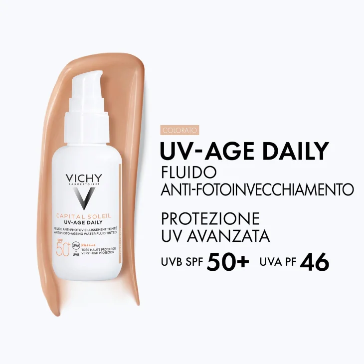 Vichy Capital Soleil Uv-Age Colorata Spf50+ 40 Ml