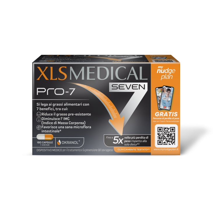 XLS Medical Pro 7 Integratore per la Perdita di Peso 180 compresse
