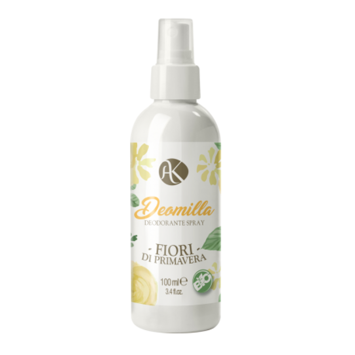 Alkemilla Deomilla Deodorante Bio Fiori Di Primavera Spray 100 Ml