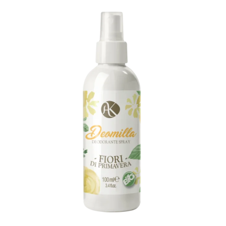 Alkemilla Deomilla Deodorante Bio Fiori Di Primavera Spray 100 Ml