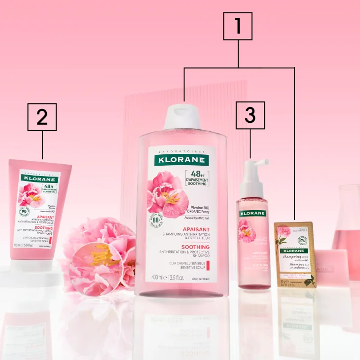 Klorane Shampoo alla Peonia Bio 400 ml